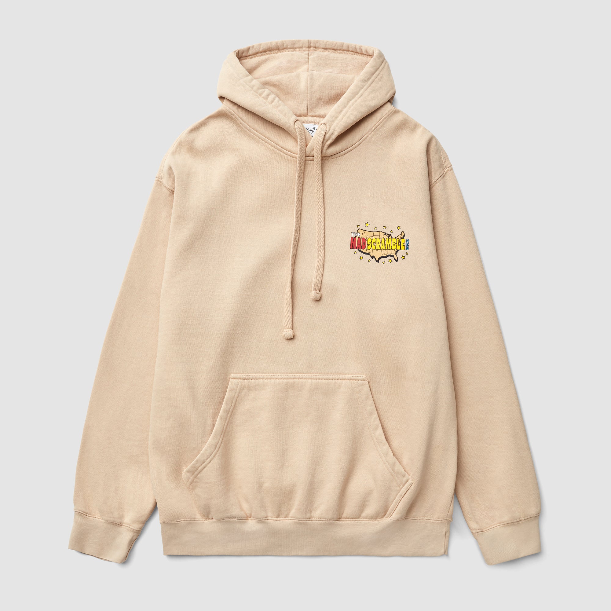 Mad Scramble Tour Kapuzenpullover (Hellbraun)