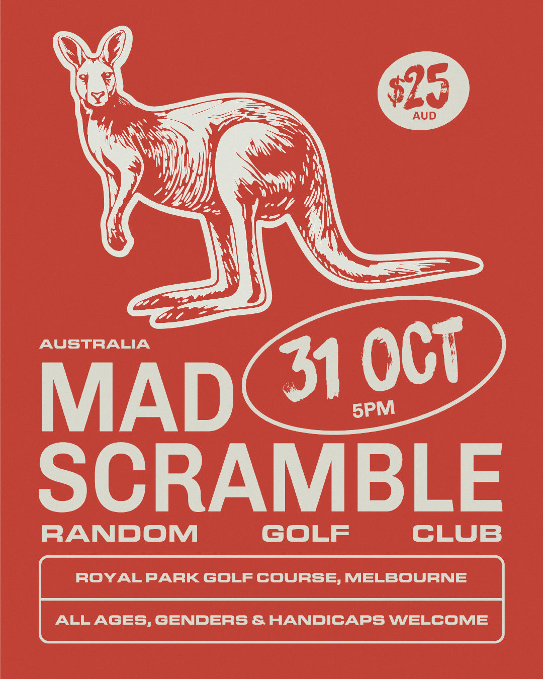 ROYAL PARK, MELBOURNE - MAD SCRAMBLE 2026