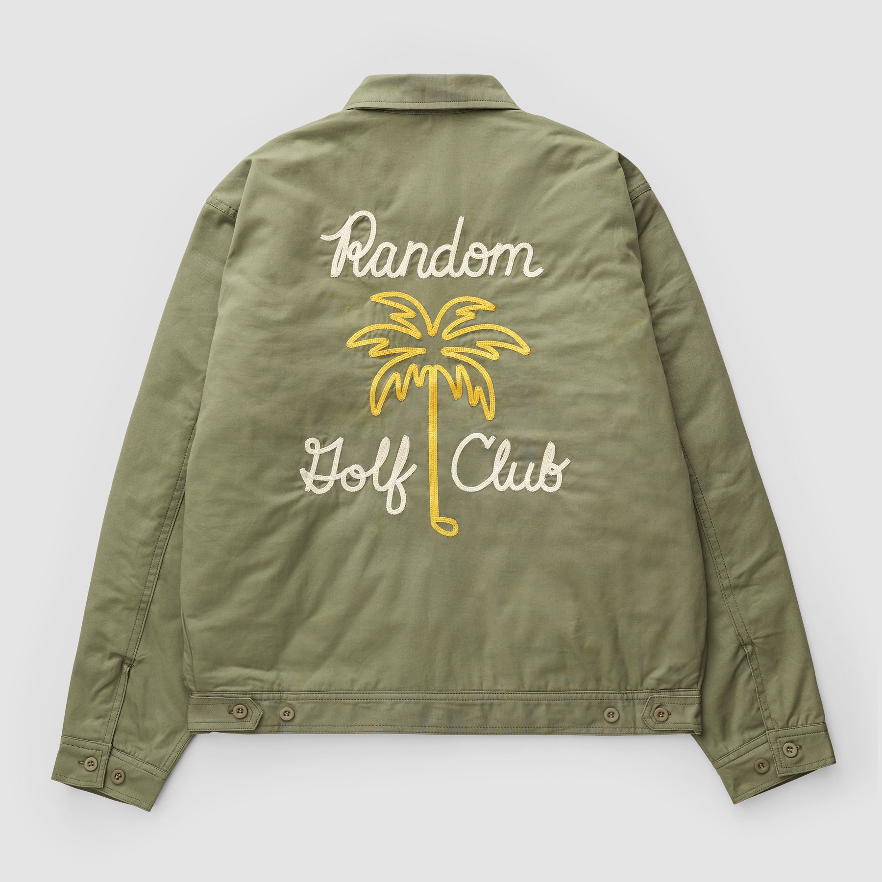 Jiffy-Jacke mit Kettenstich (Militär)