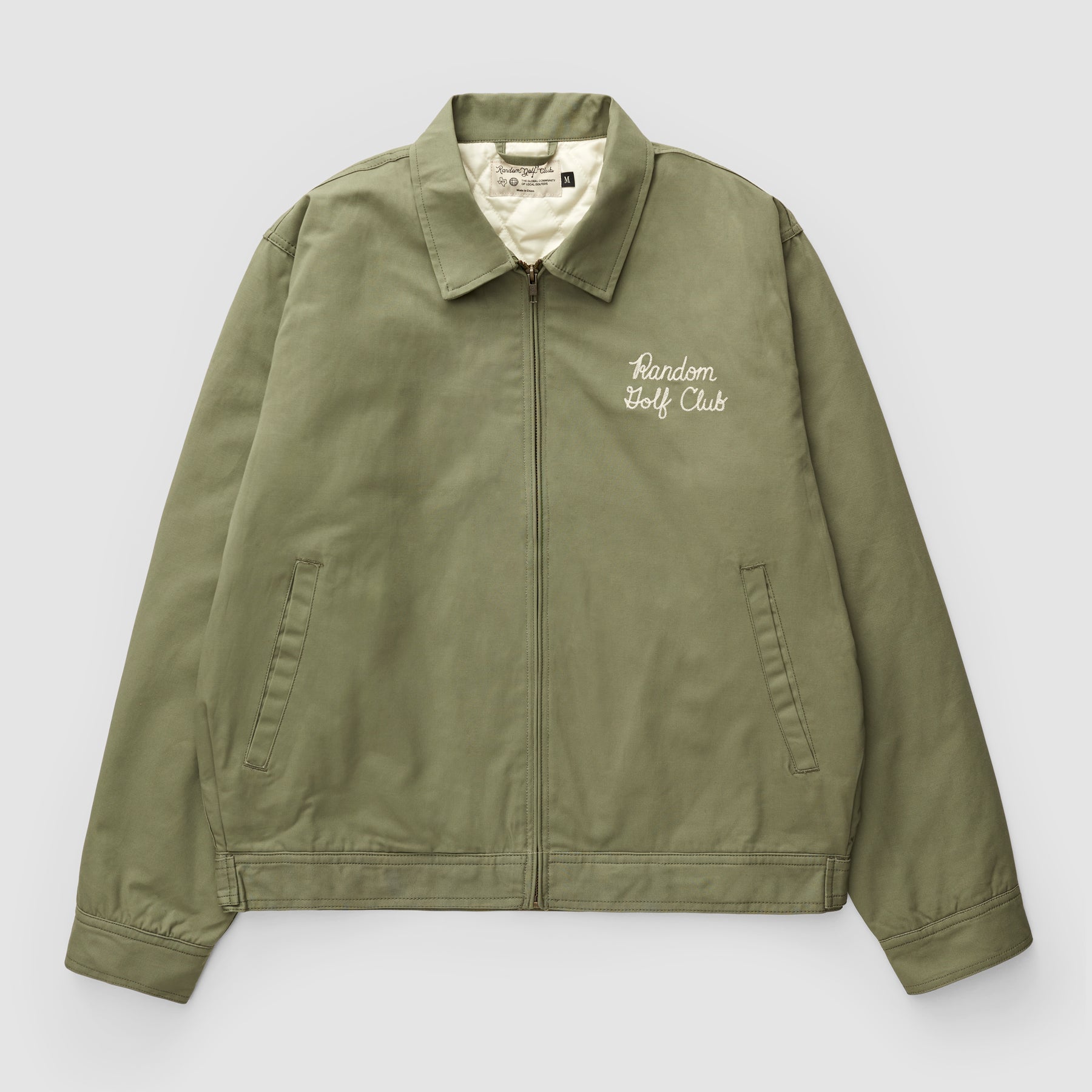 Jiffy-Jacke mit Kettenstich (Militär)