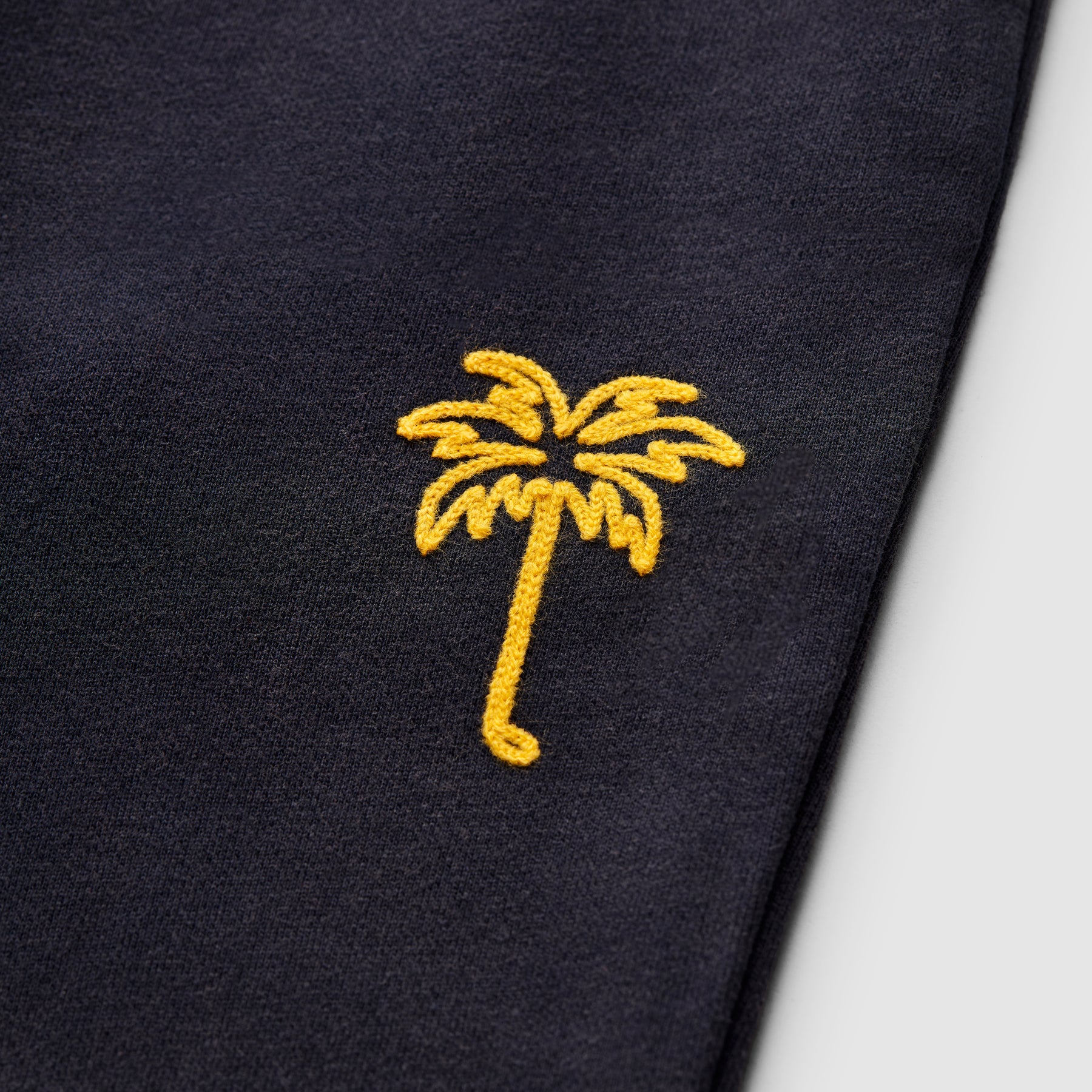 Jogginghose mit Kettenstich (Marineblau)