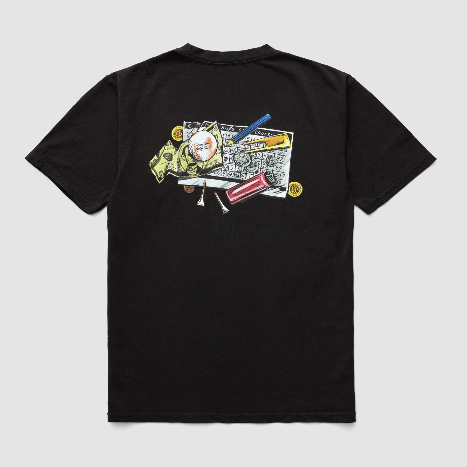 T-Shirt mit Aufdruck „Empty Pockets Clubhouse“
