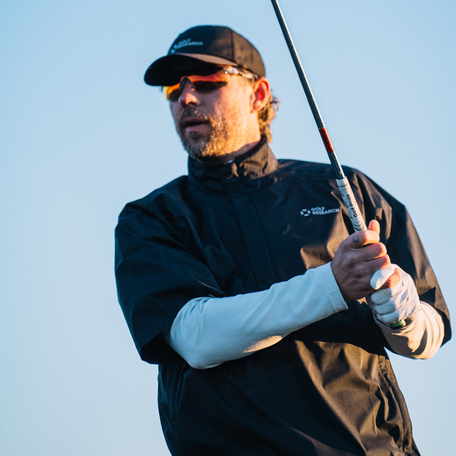 Golf Research Regenshirt