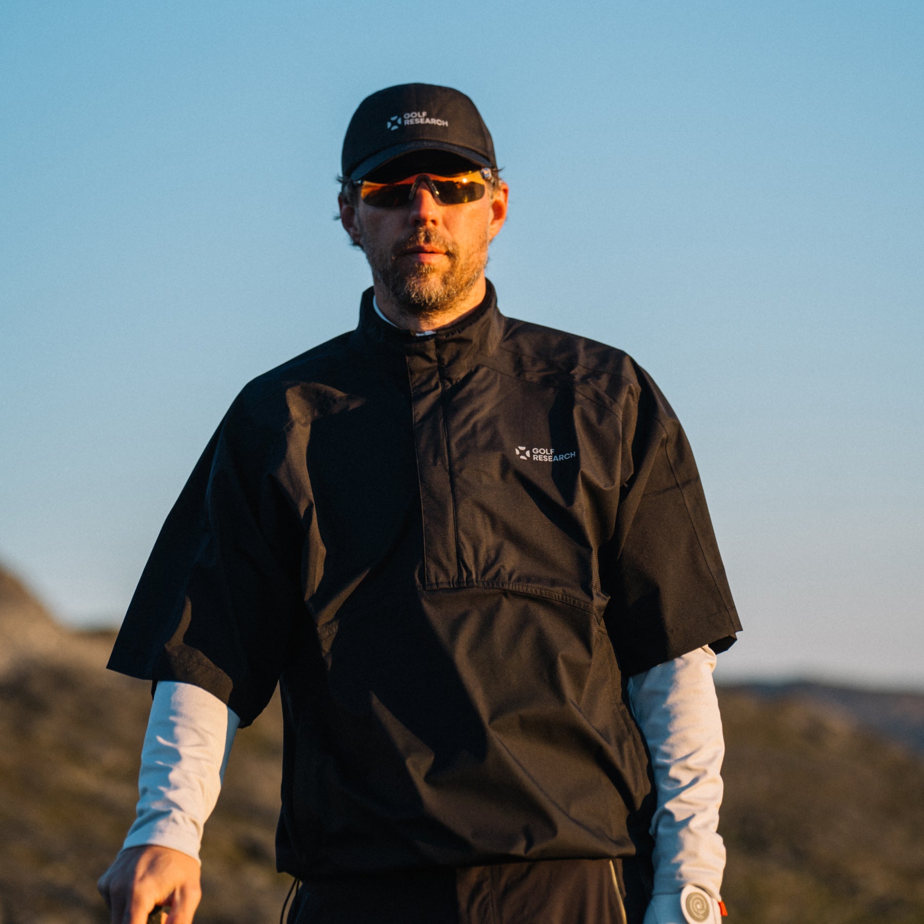 Golf Research Regenshirt