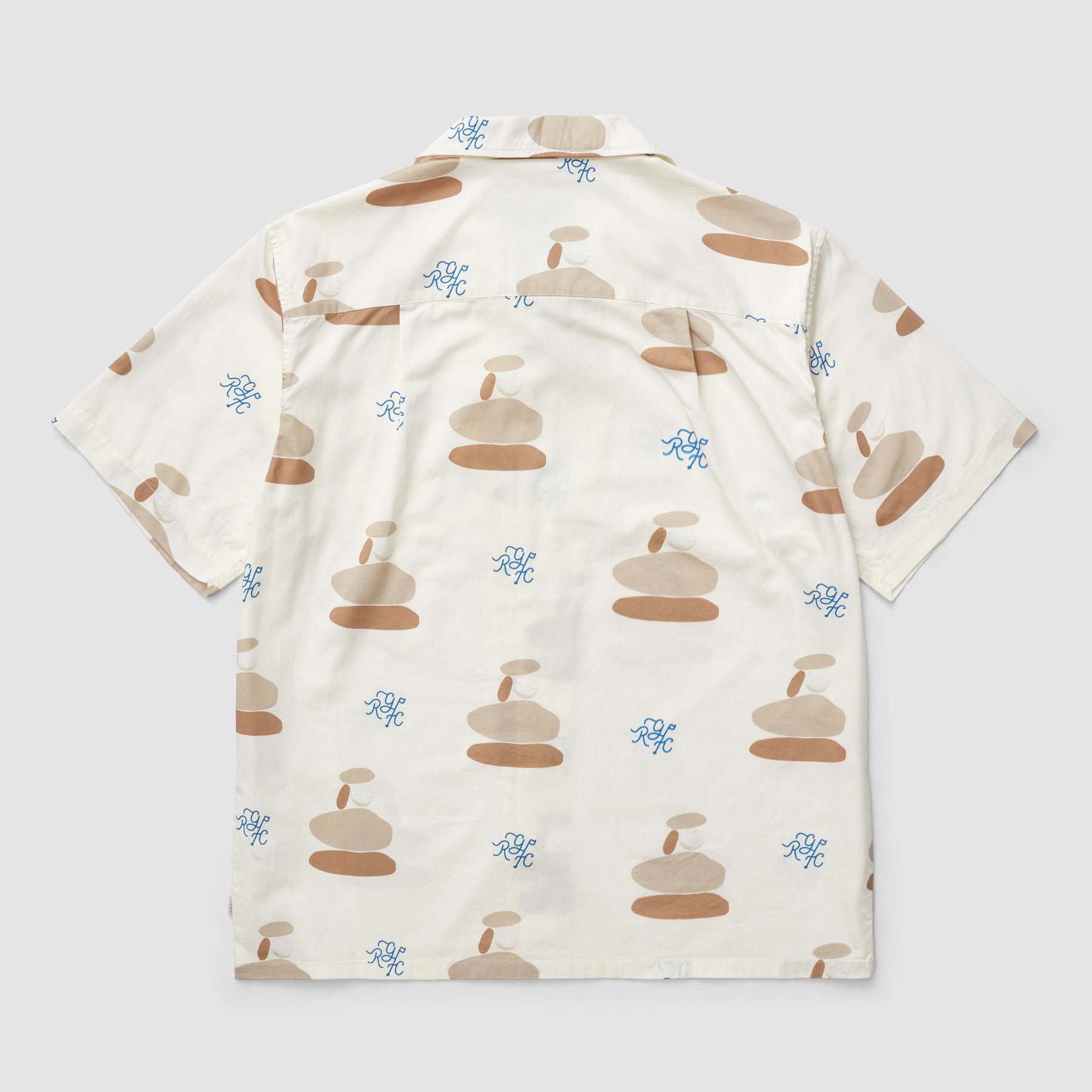 Monogramm Cairn Camp Shirt (Eierschale)