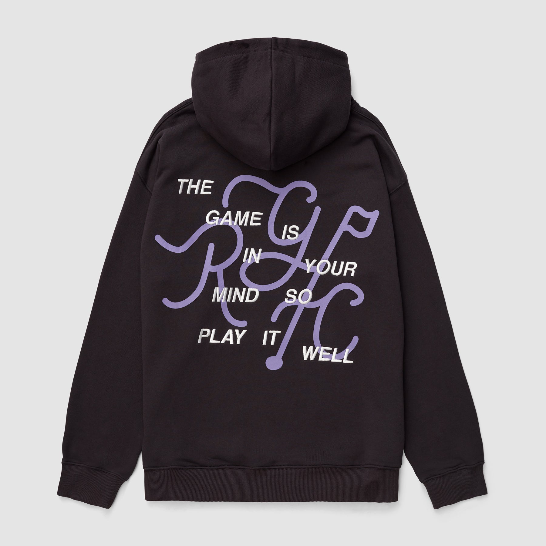Monogram Ethos Hooded Sweatshirt (Caviar)
