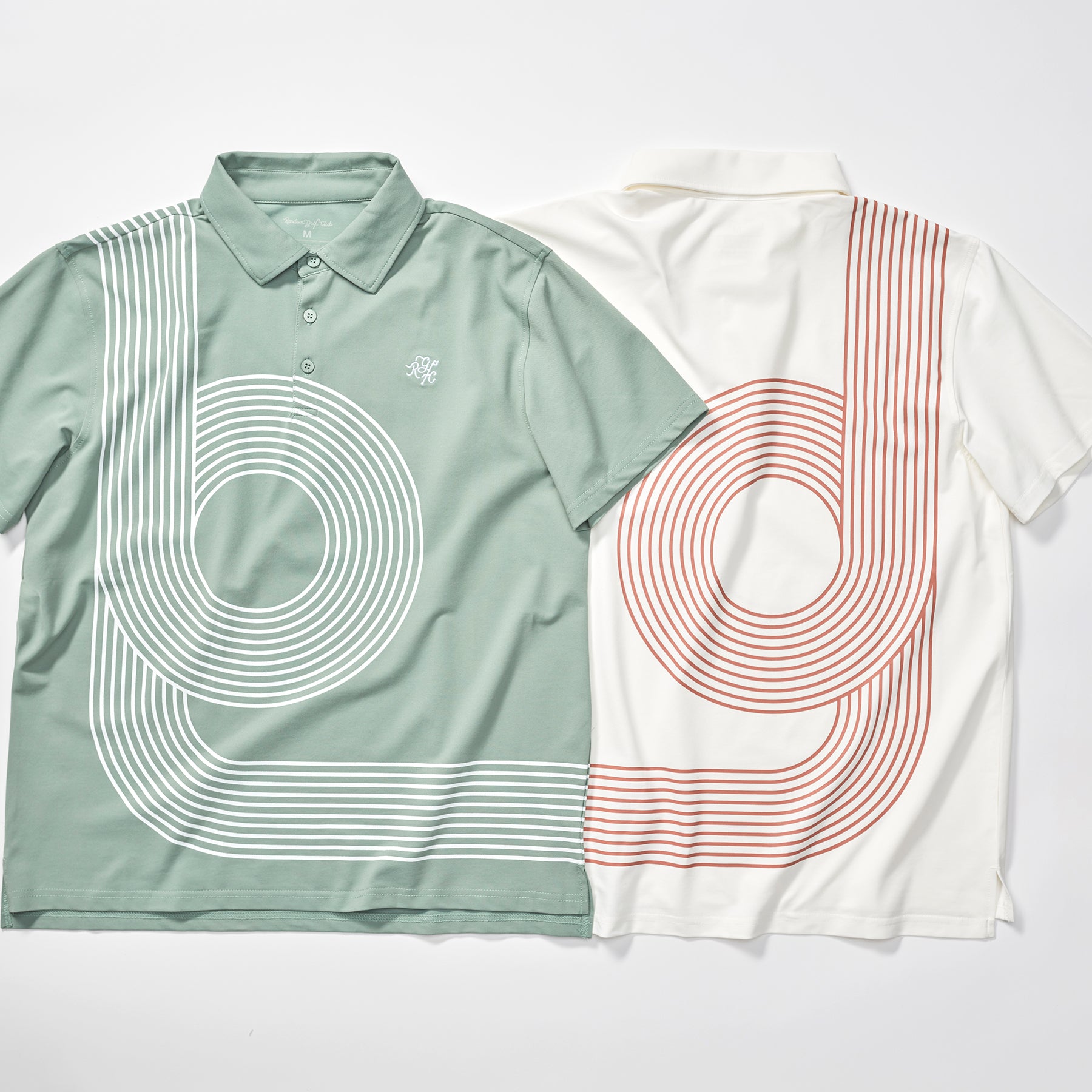 Rake SS Mix Polo (White)