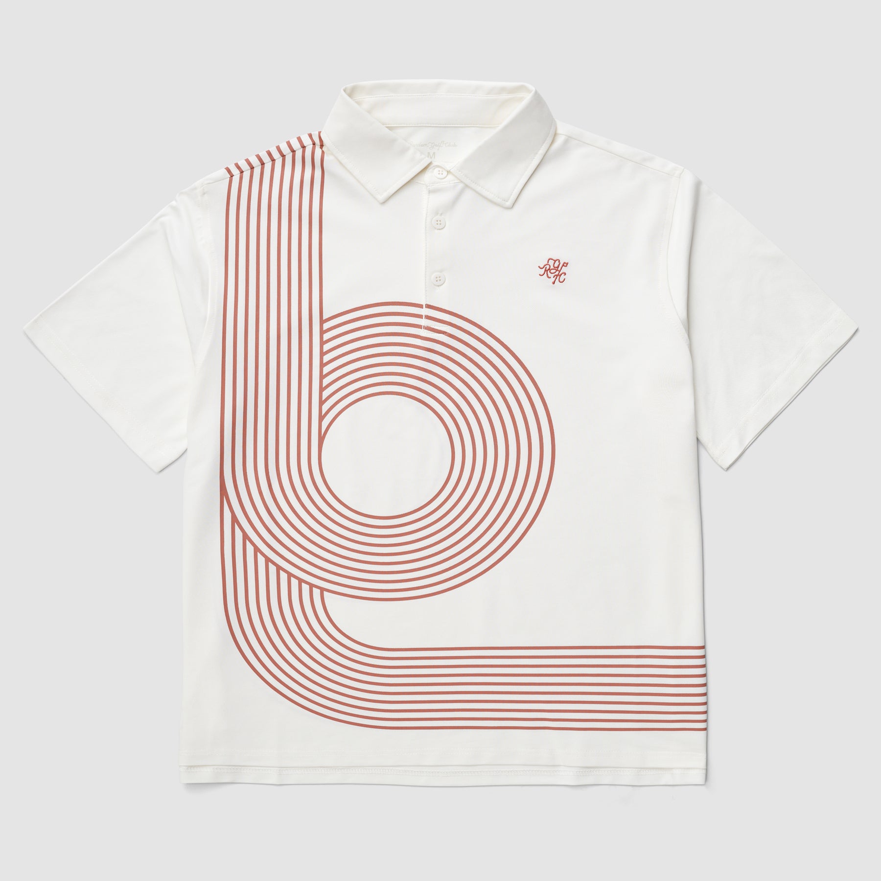 Rake SS Mix Polo (White)