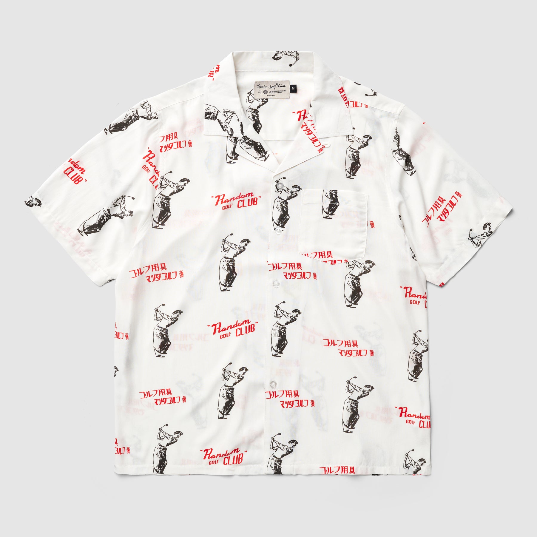 Randamu Camp Shirt (Eggshell)