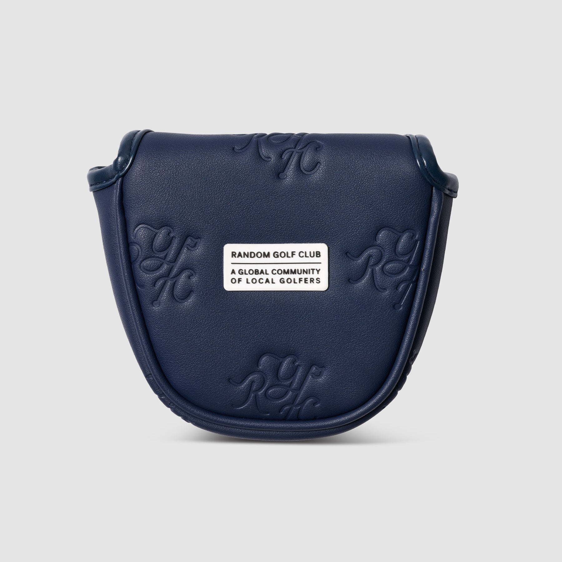 Monogram Mallet Putter Cover (Navy)
