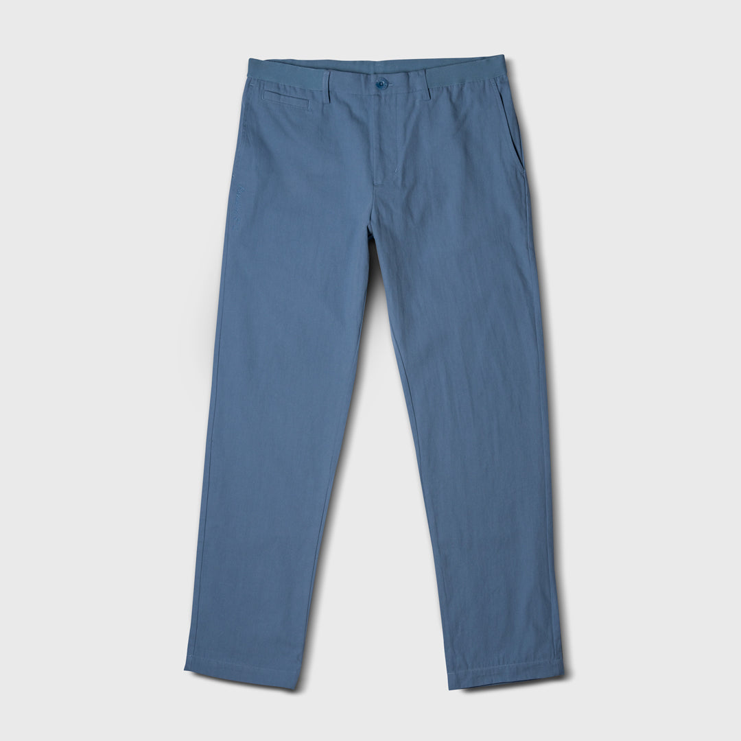 Classics Cotton Pant (Slate Blue)