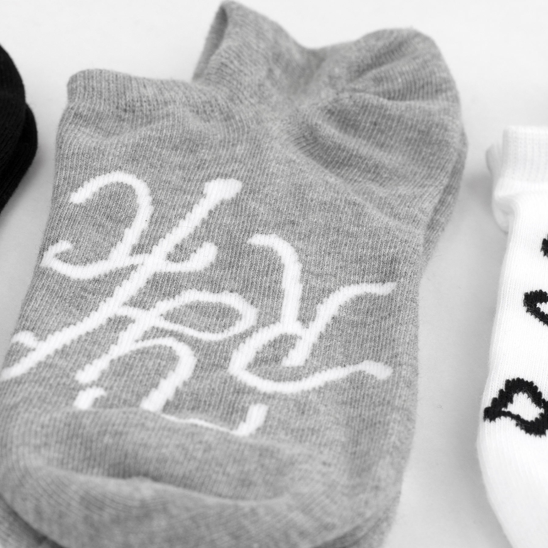 Monogram Ankle Socks (3-Pack)