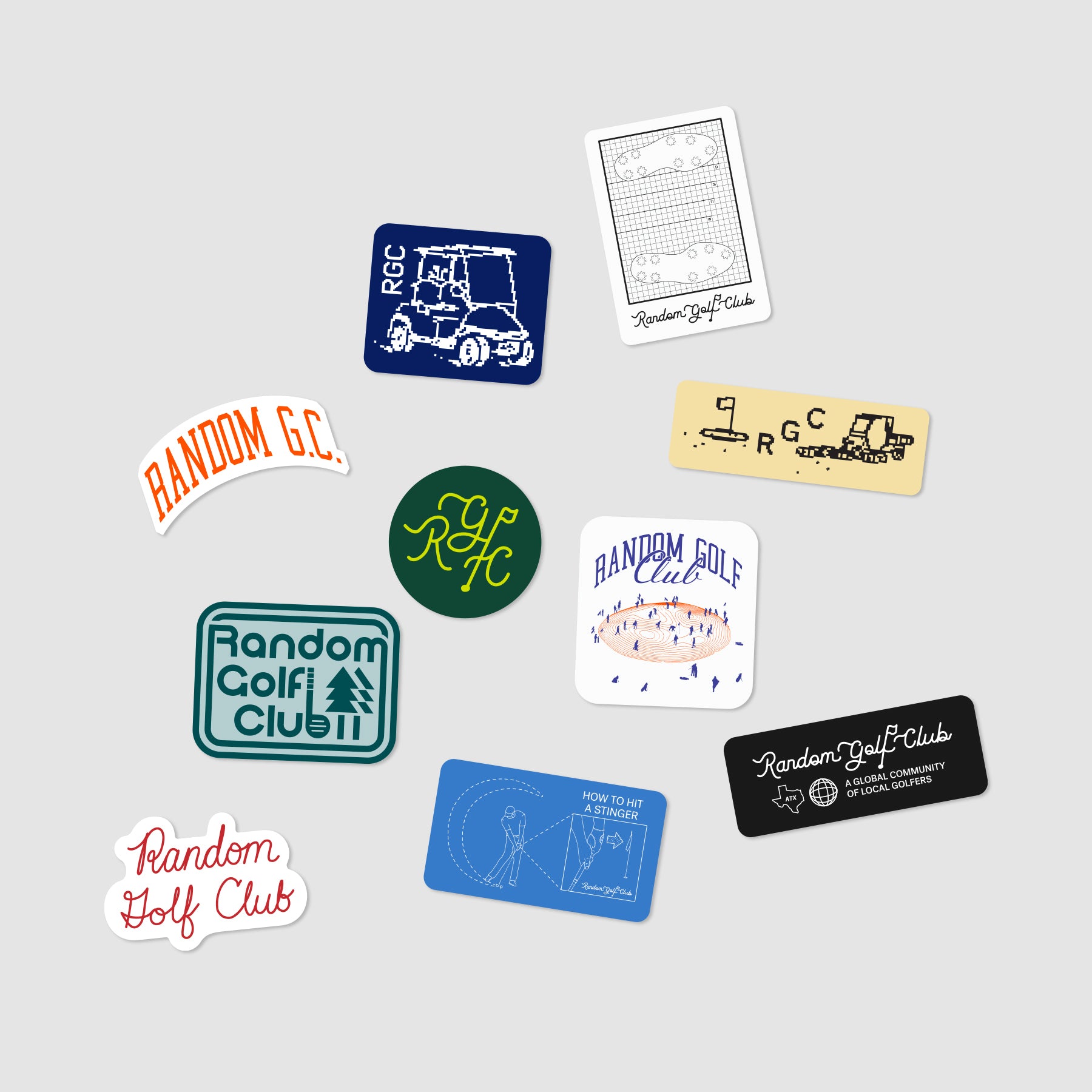 Random Stickers #2 (10-pack)